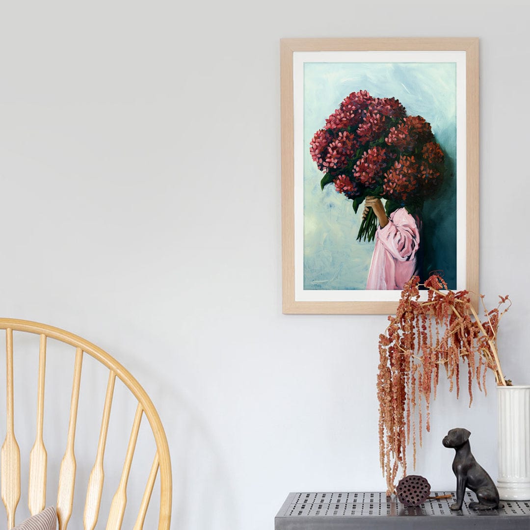 Ruby Art Print by Abbey Merson