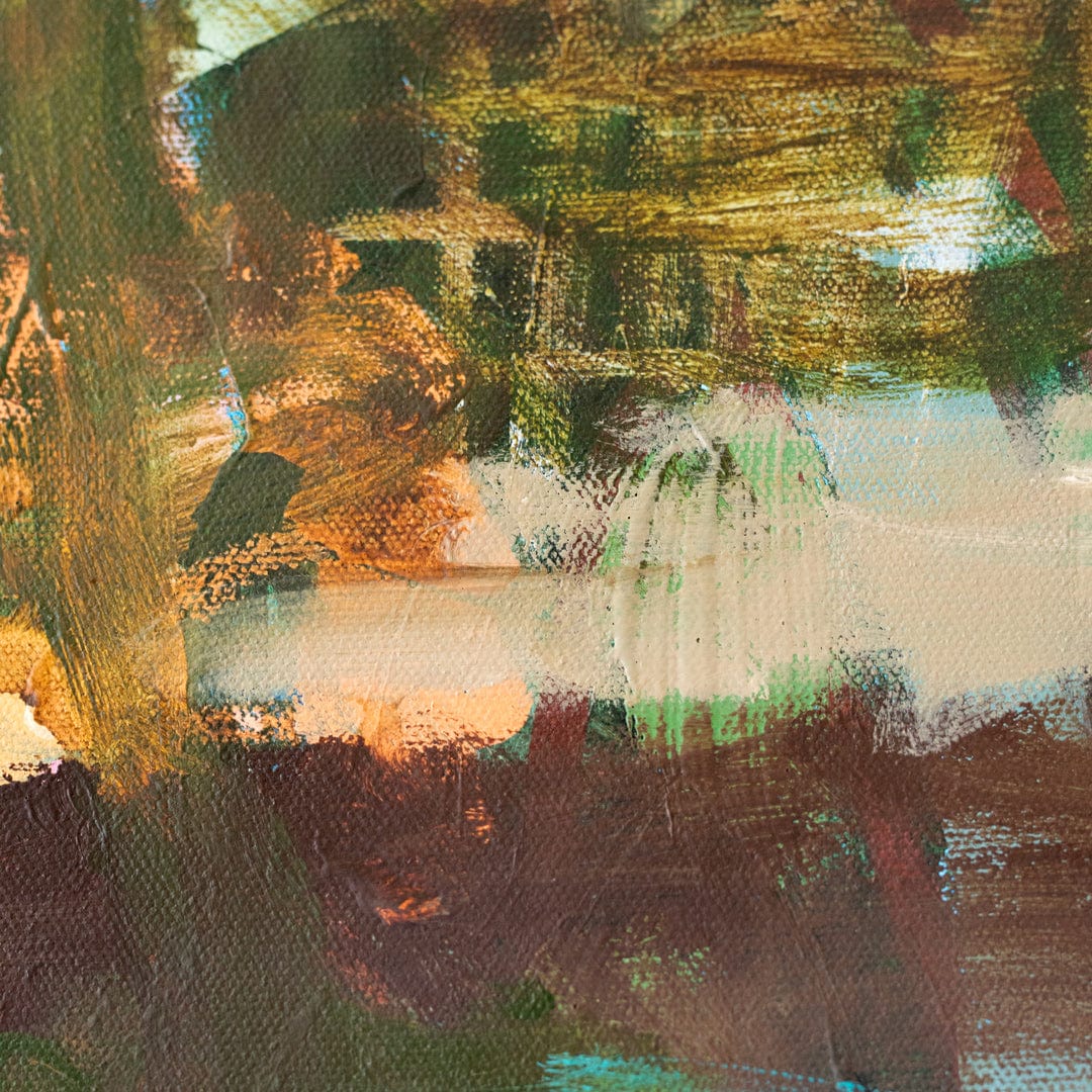Running Around Mountain Tops Original Painting by Lucy Rice