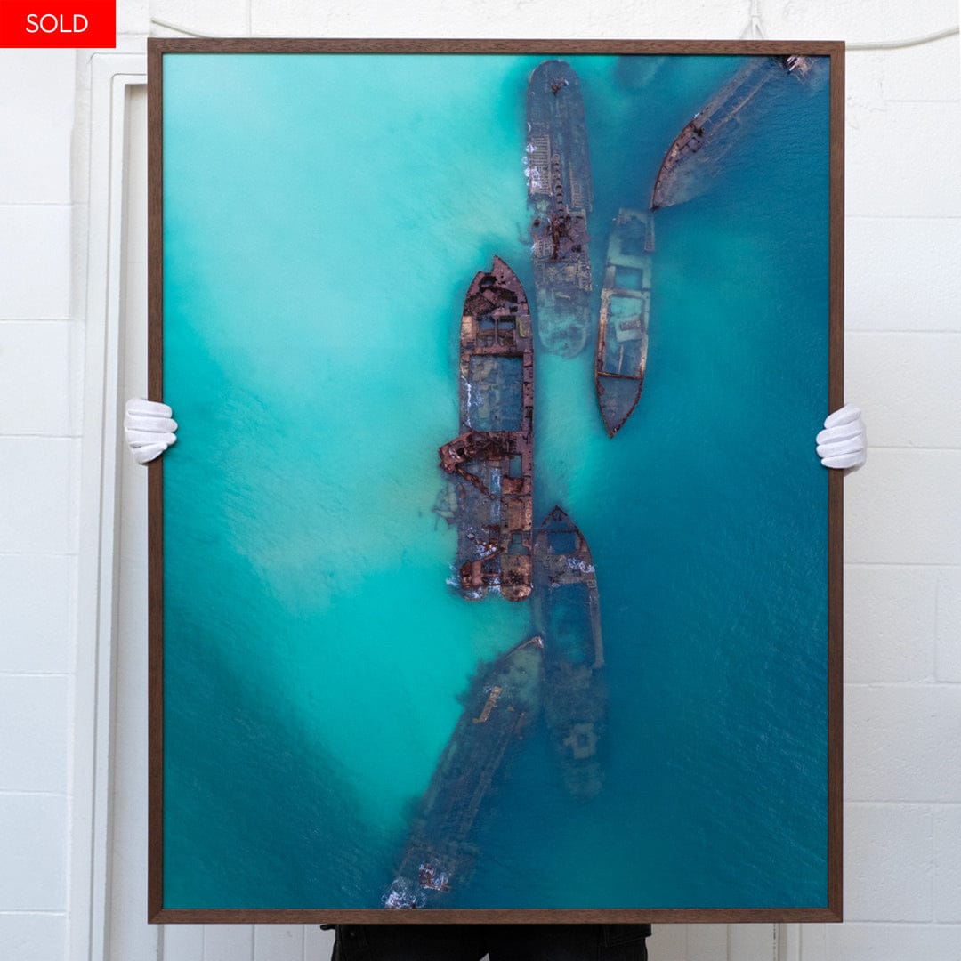 Bespoke Framed Battleships Photographic Print by Jeremy Cole