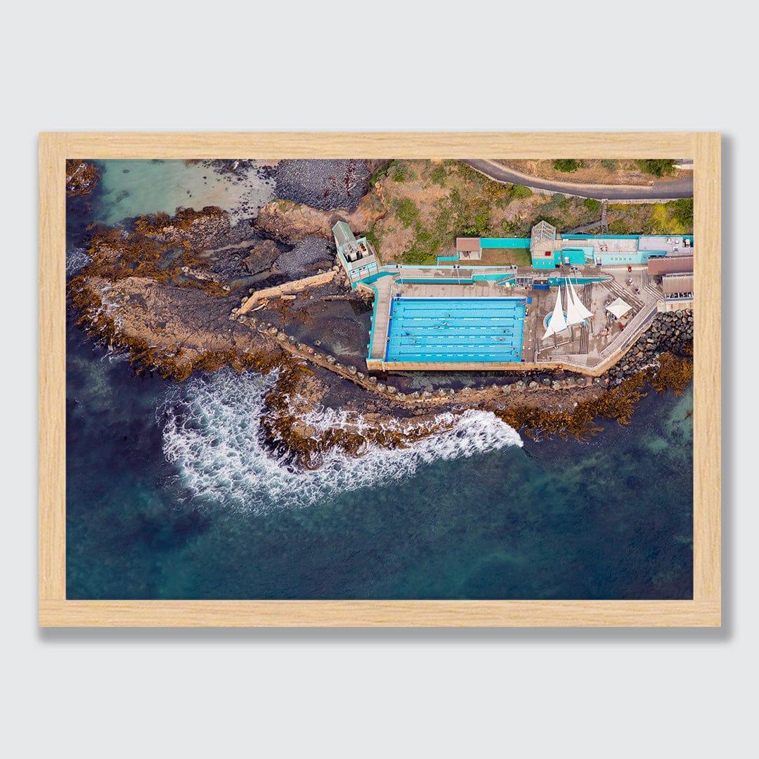 Salt Water Pool Saint Clair Photographic Print by Emma Willetts