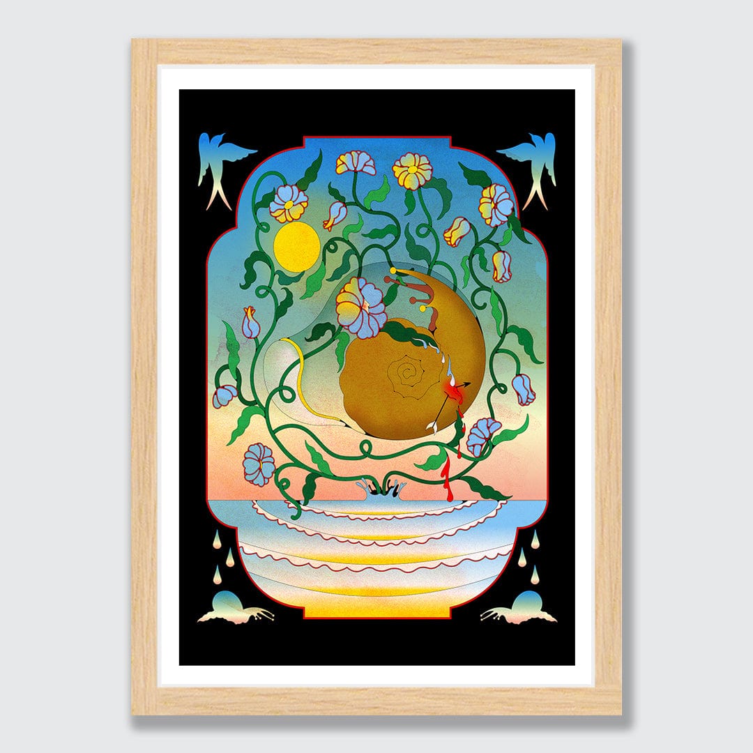 Salt Water Print by Francesca Melis