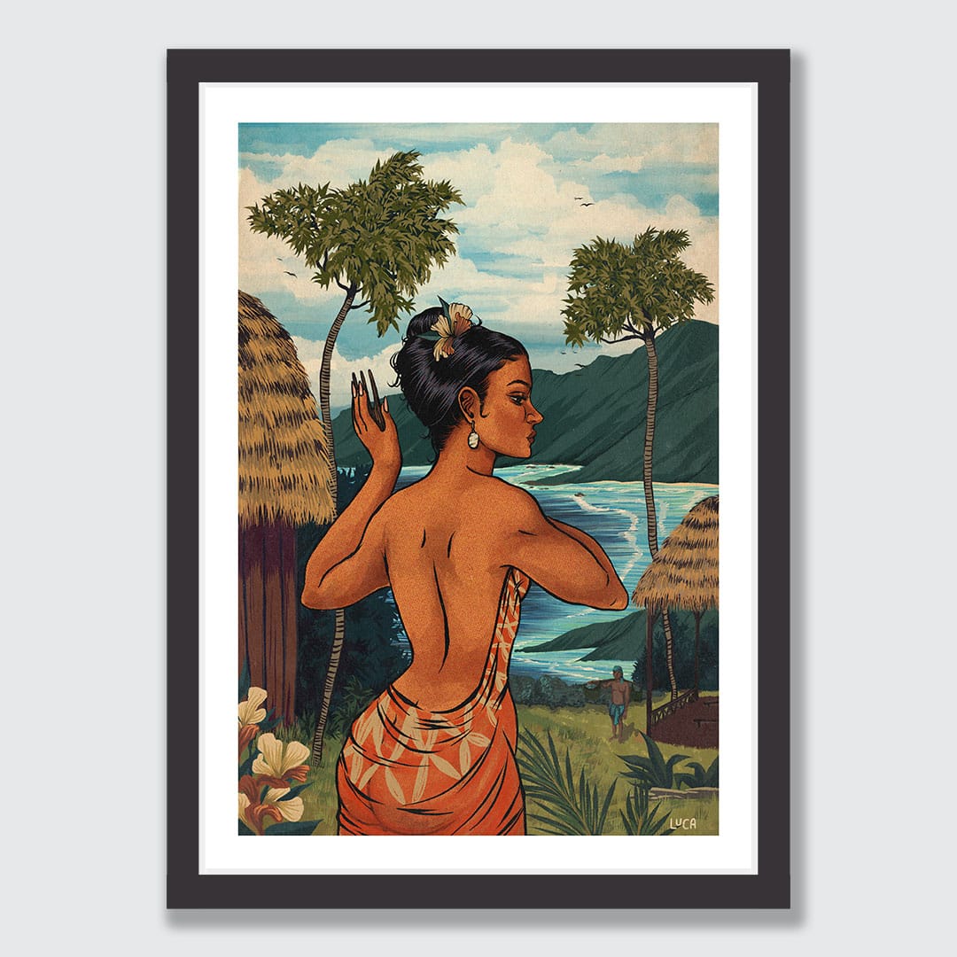 Samena Art Print by Luca Tu'avao Walton