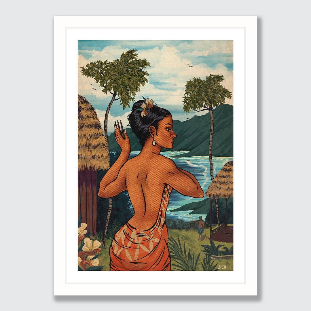 Samena Art Print by Luca Tu'avao Walton
