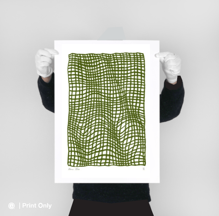 Olive Throw – Art Print
