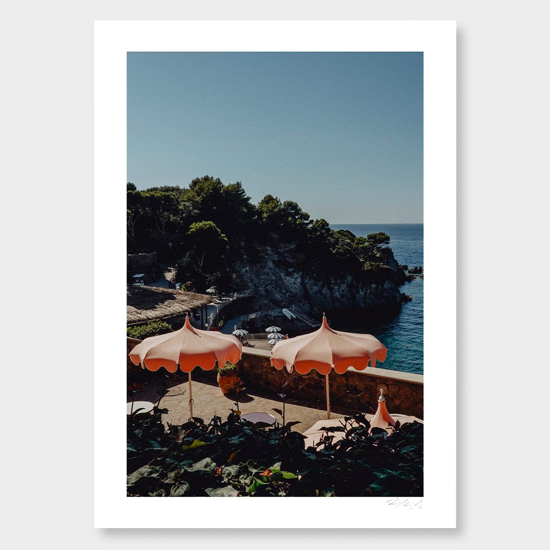 Seaside Views, Ischia Art Print by Jessica Higueras