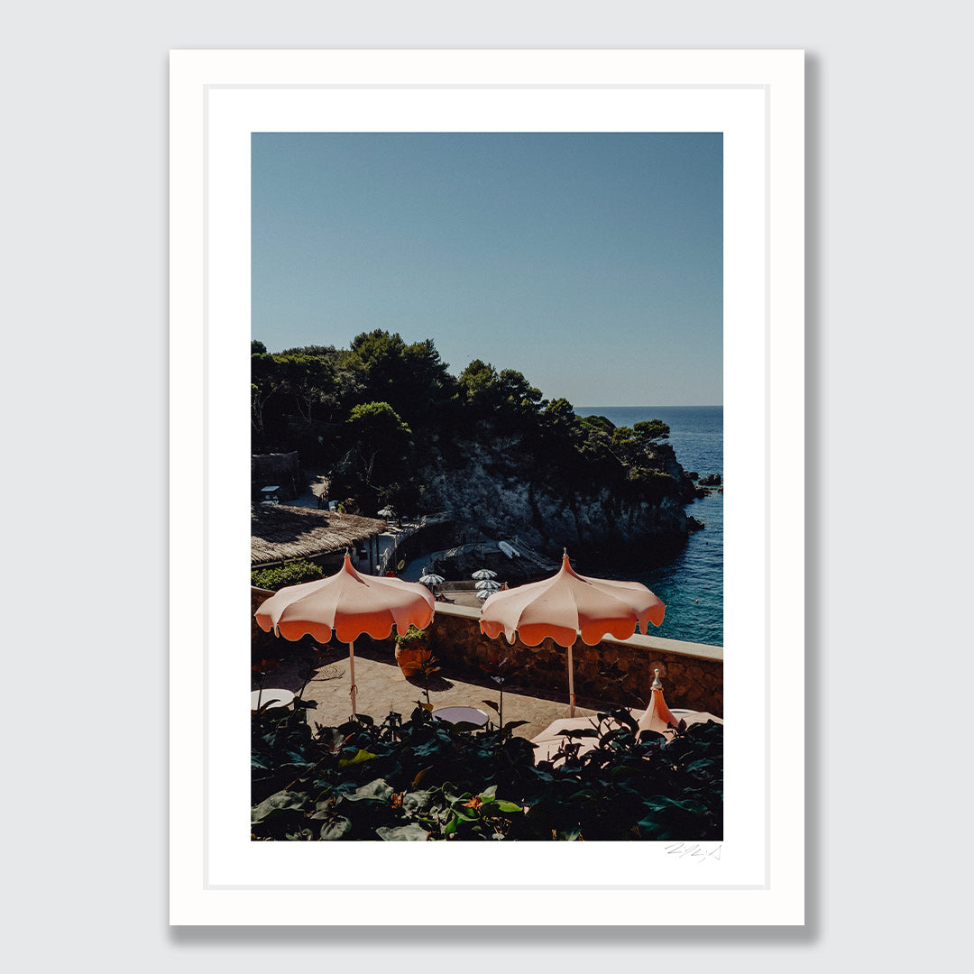 Seaside Views, Ischia Art Print by Jessica Higueras
