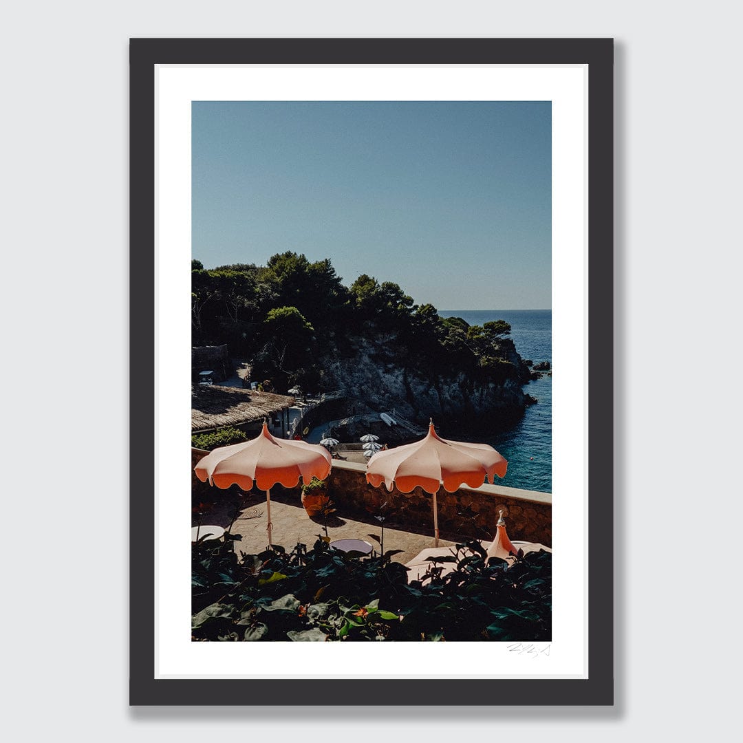 Seaside Views, Ischia Art Print by Jessica Higueras