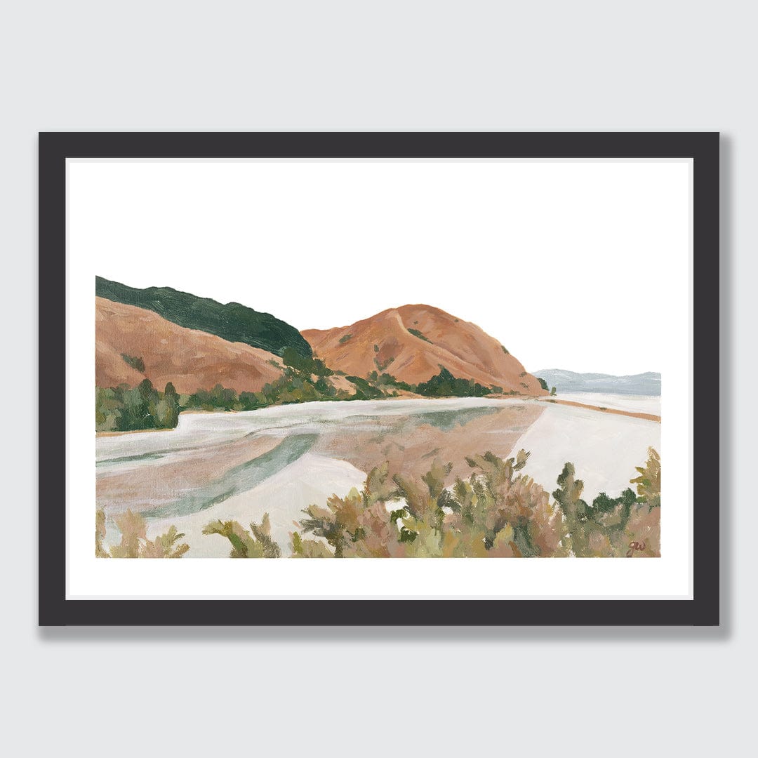 Serenity of Cable Bay Art Print by Grace Wilkinson