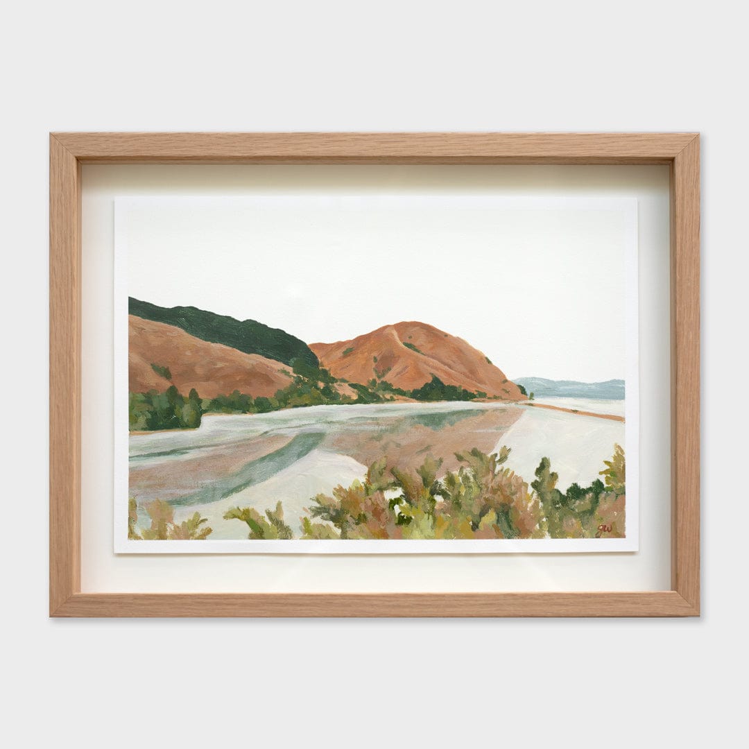 Serenity of Cable Bay Original Painting by Grace Wilkinson