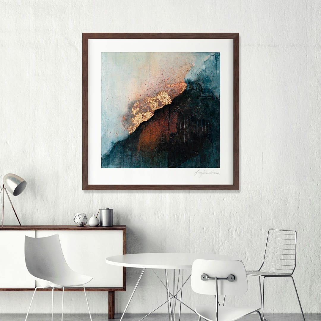Shadows Art Print by Lucy Davidson