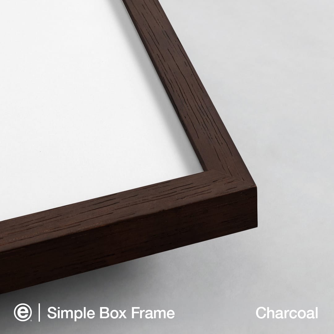 Simple Box Art-Ready Frame – Tobacco