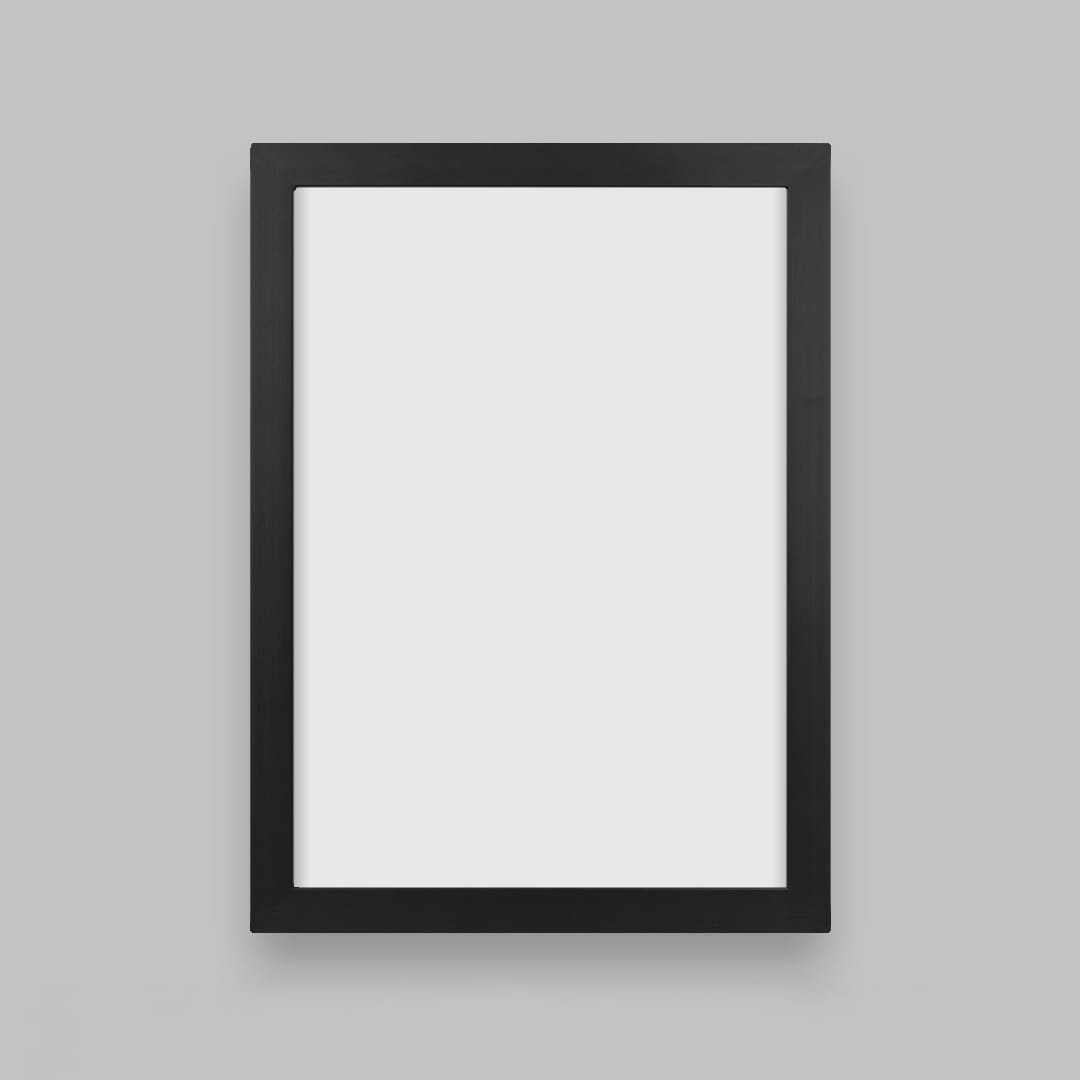 Simple Classic Art-Ready Frame – Black