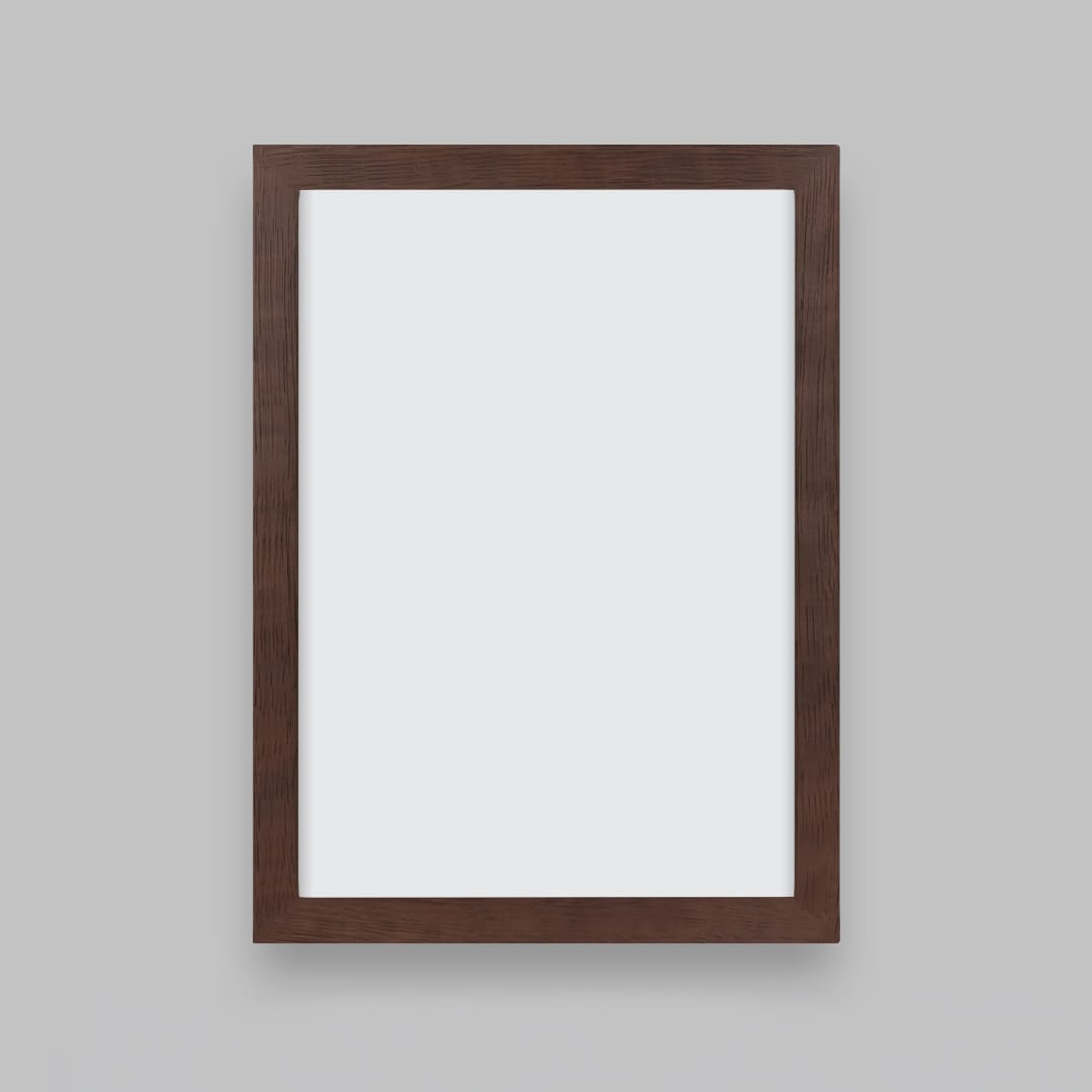 Simple Classic Art-Ready Frame – Tobacco