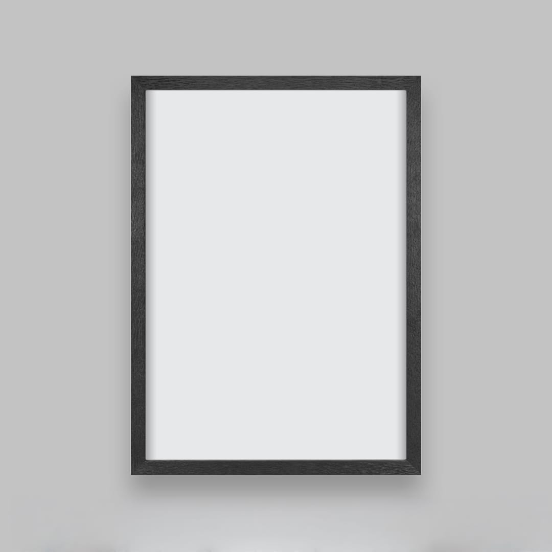 Simple Skinny Art-Ready Frame – Charcoal