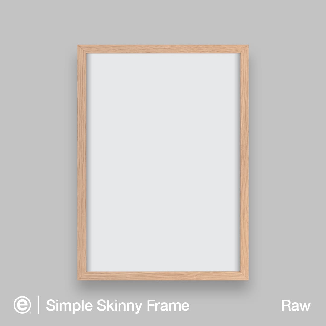 Simple Skinny Art-Ready Frame - Raw