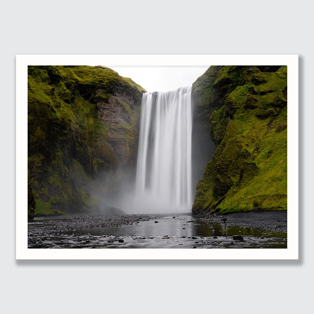 Skógafoss Waterfall Photographic Print by Emma Willetts