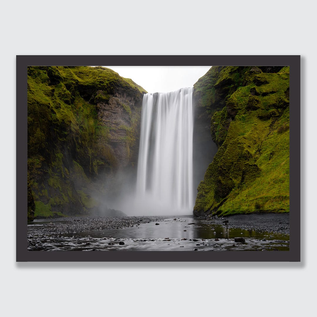 Skógafoss Waterfall Photographic Print by Emma Willetts