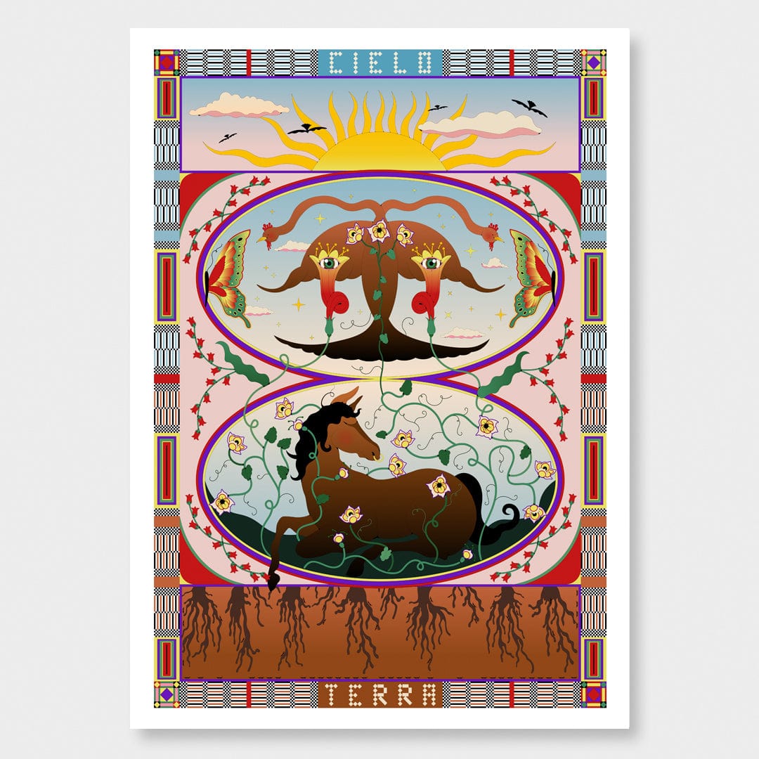 Sky Meets Earth Print by Francesca Melis