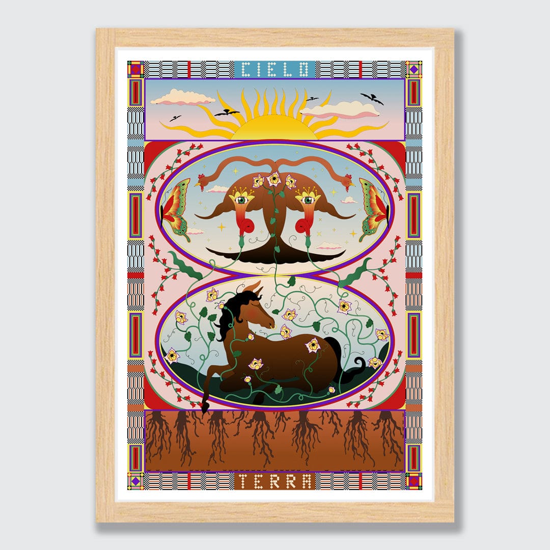 Sky Meets Earth Print by Francesca Melis
