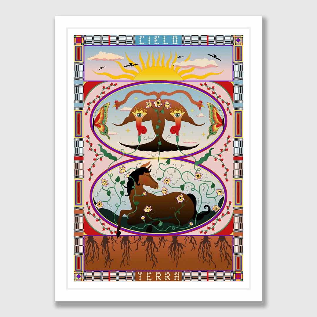 Sky Meets Earth Print by Francesca Melis