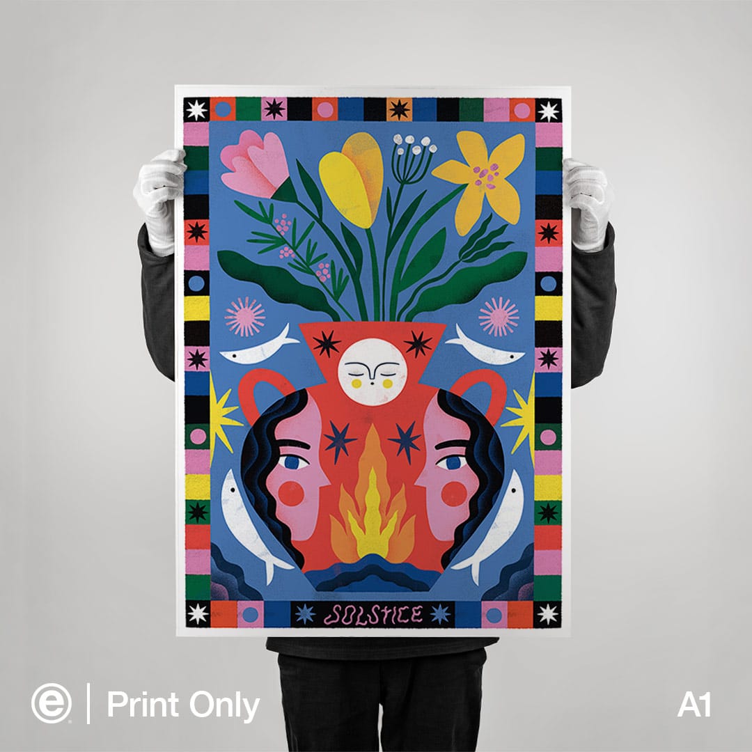 Solstice Art Print by Agustina Shuan