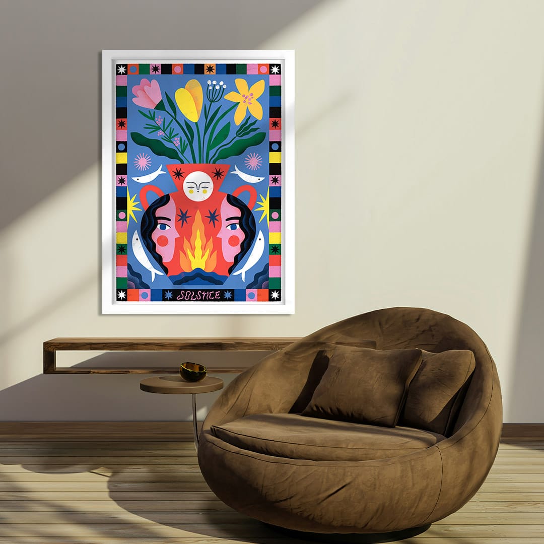 Solstice Art Print by Agustina Shuan