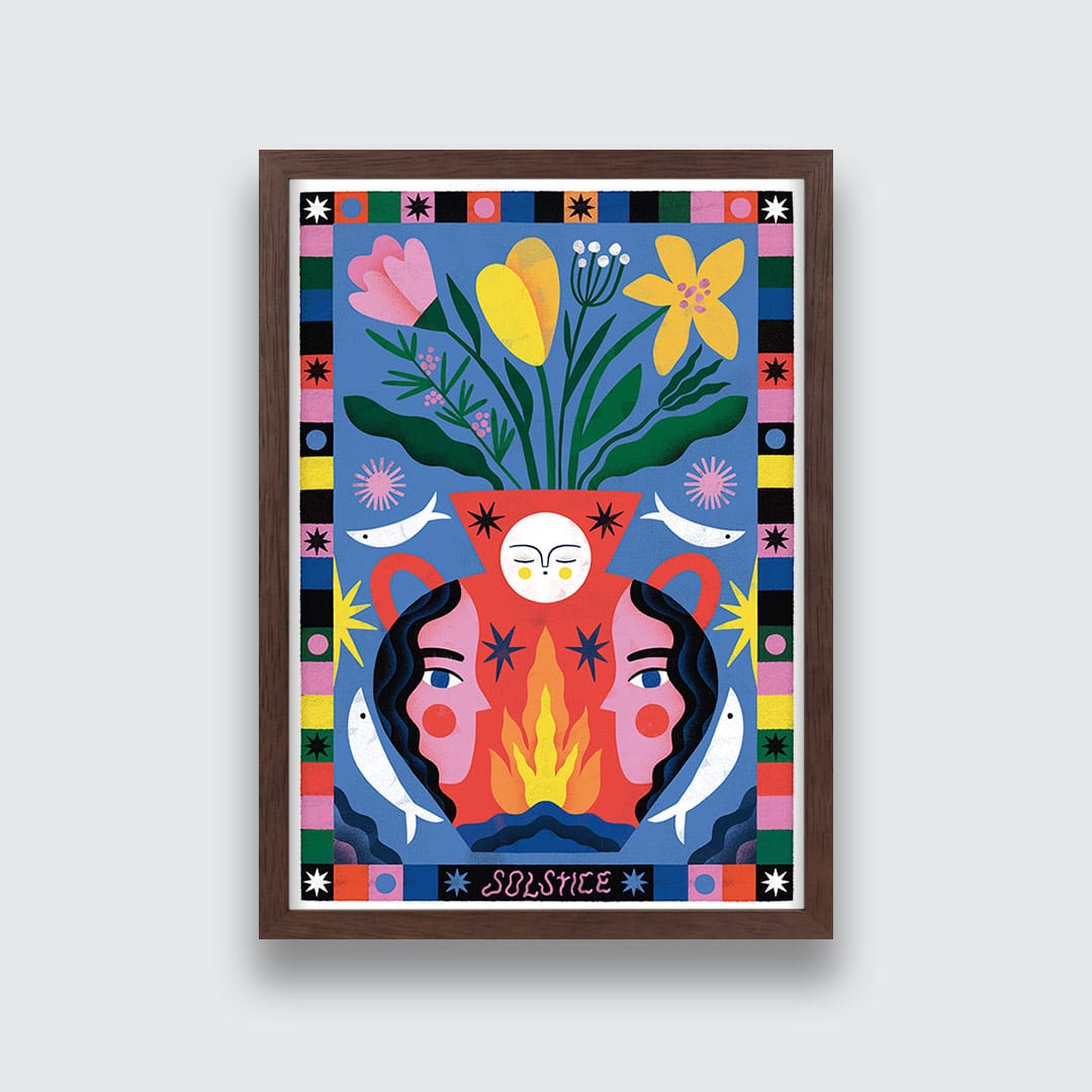 Solstice Art Print by Agustina Shuan