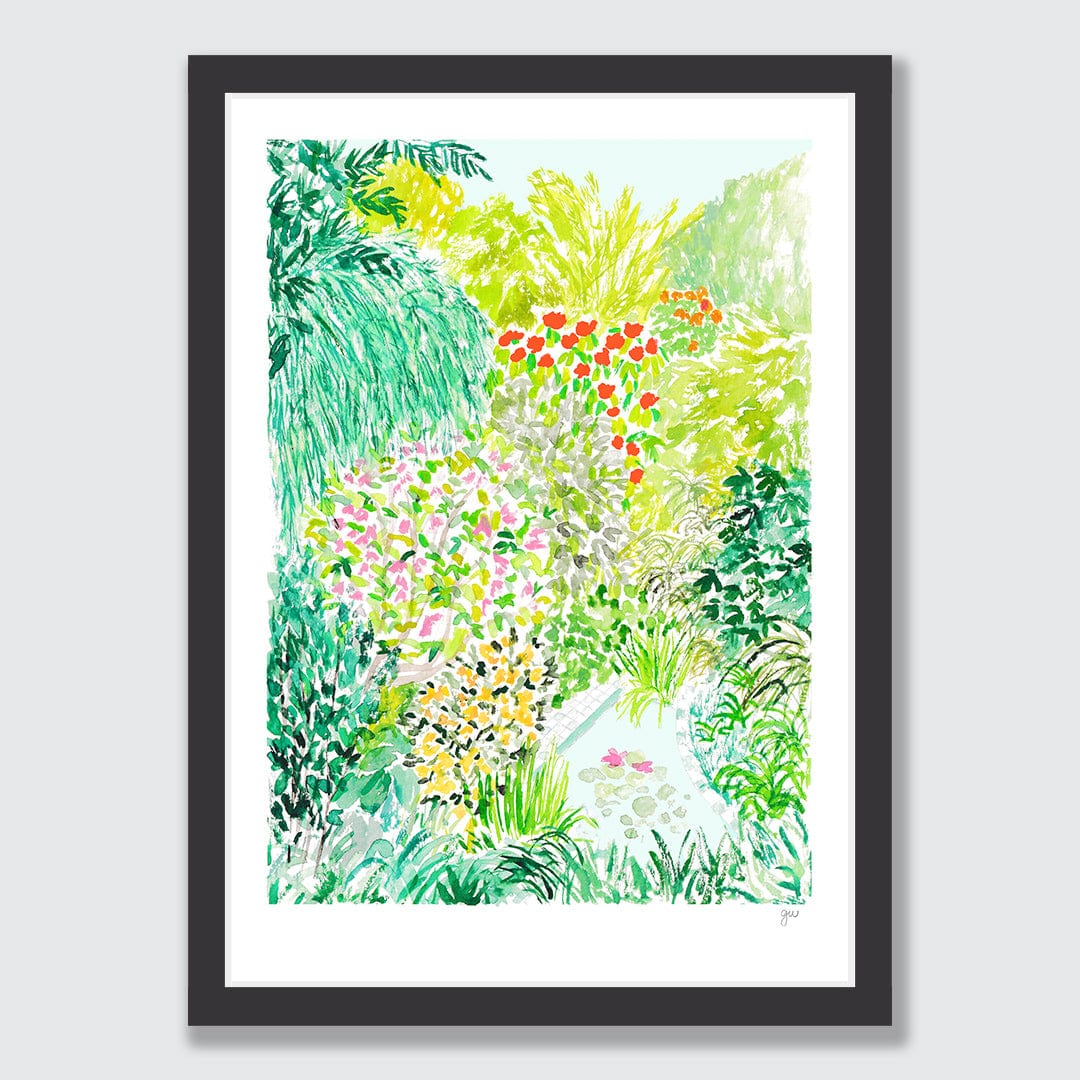 Spring Garden Nelson Art Print by Grace Wilkinson