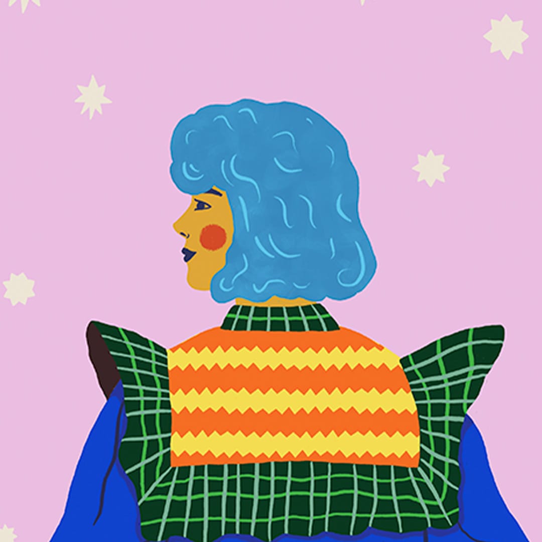Star Gazer Art Print by Crissie Rodda