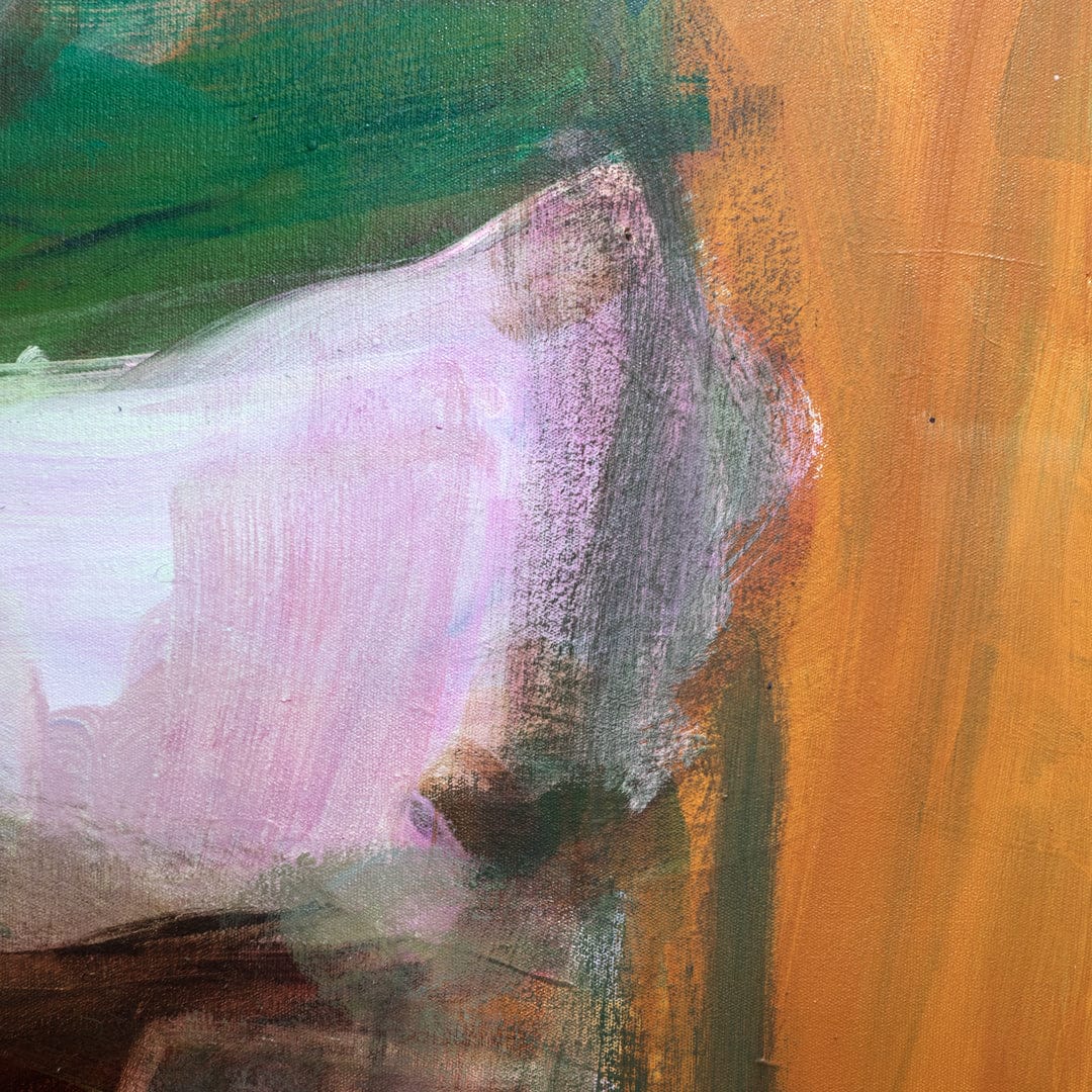 Starting Over Original Painting by Helen Dean