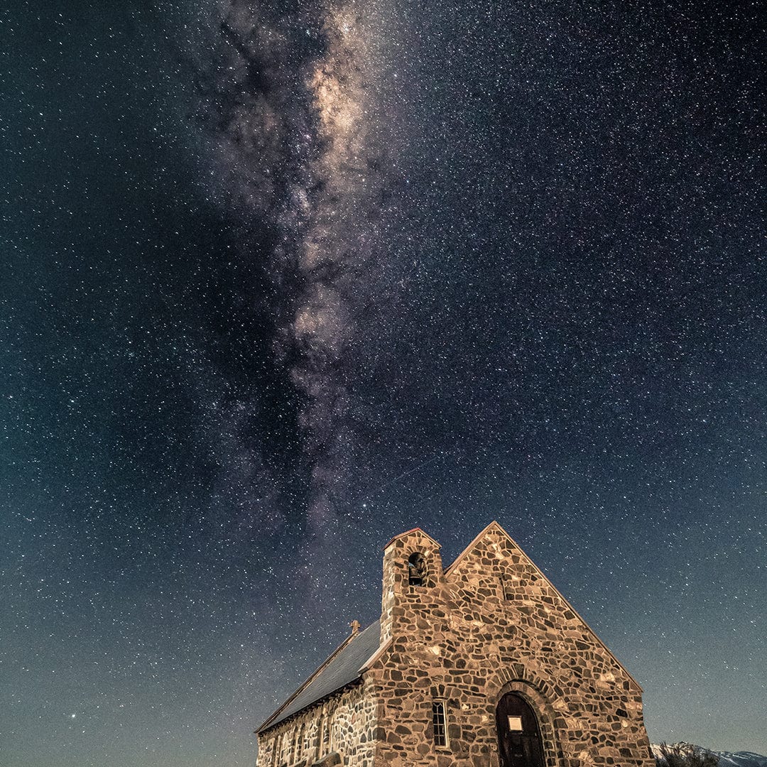 Stone to Stars – Tekapo Photographic Print by Mike Mackinven