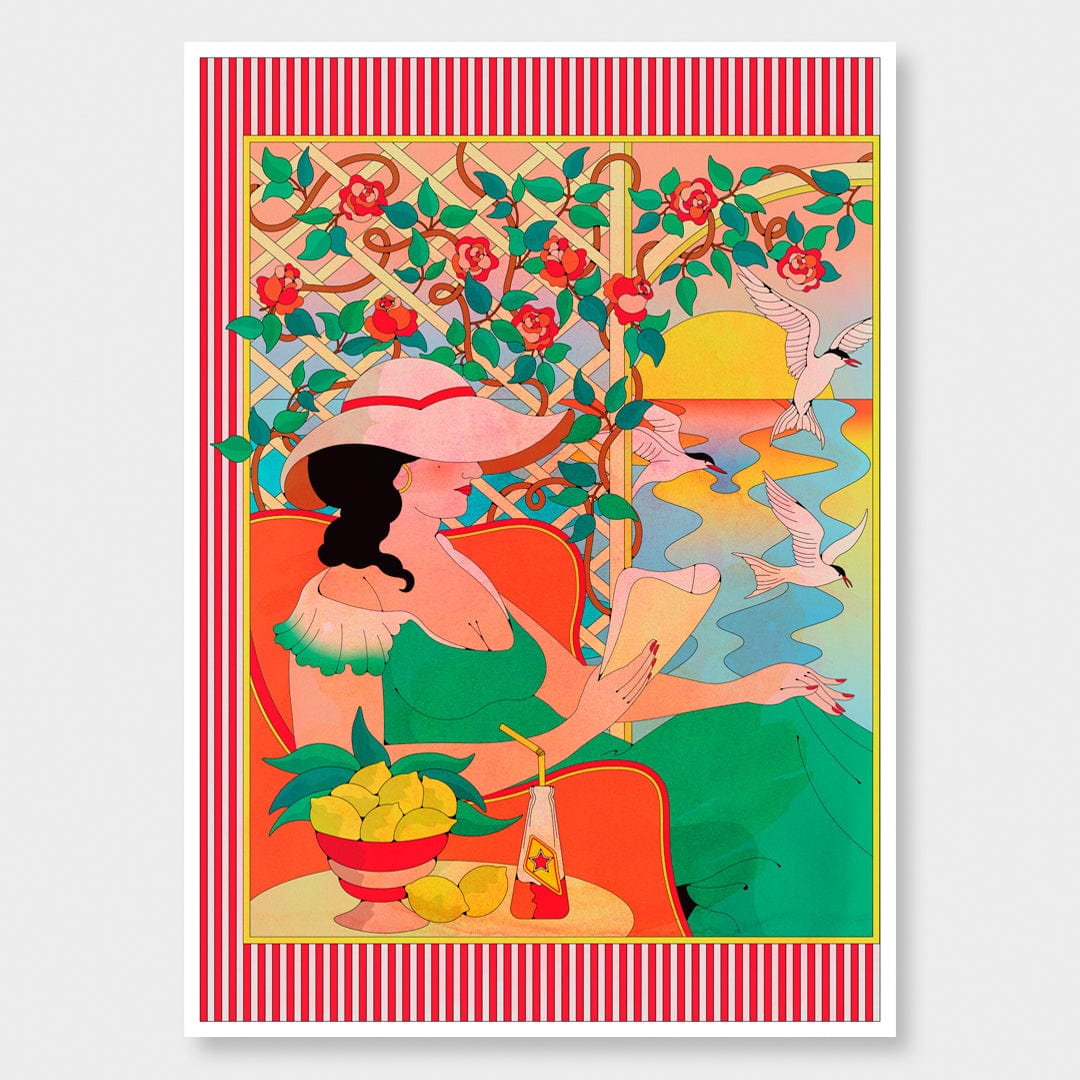 Summertime Art Print by Francesca Melis