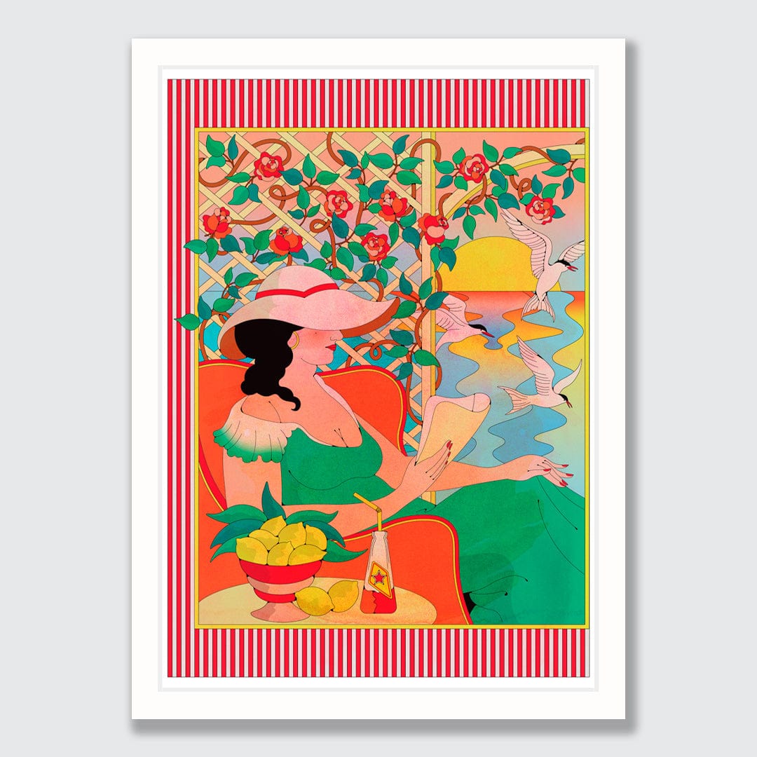 Summertime Art Print by Francesca Melis