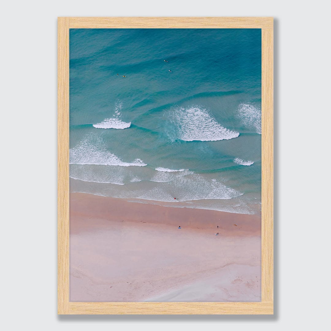 Surfs Up Smaills Beach Dunedin Photographic Print by Emma Willetts