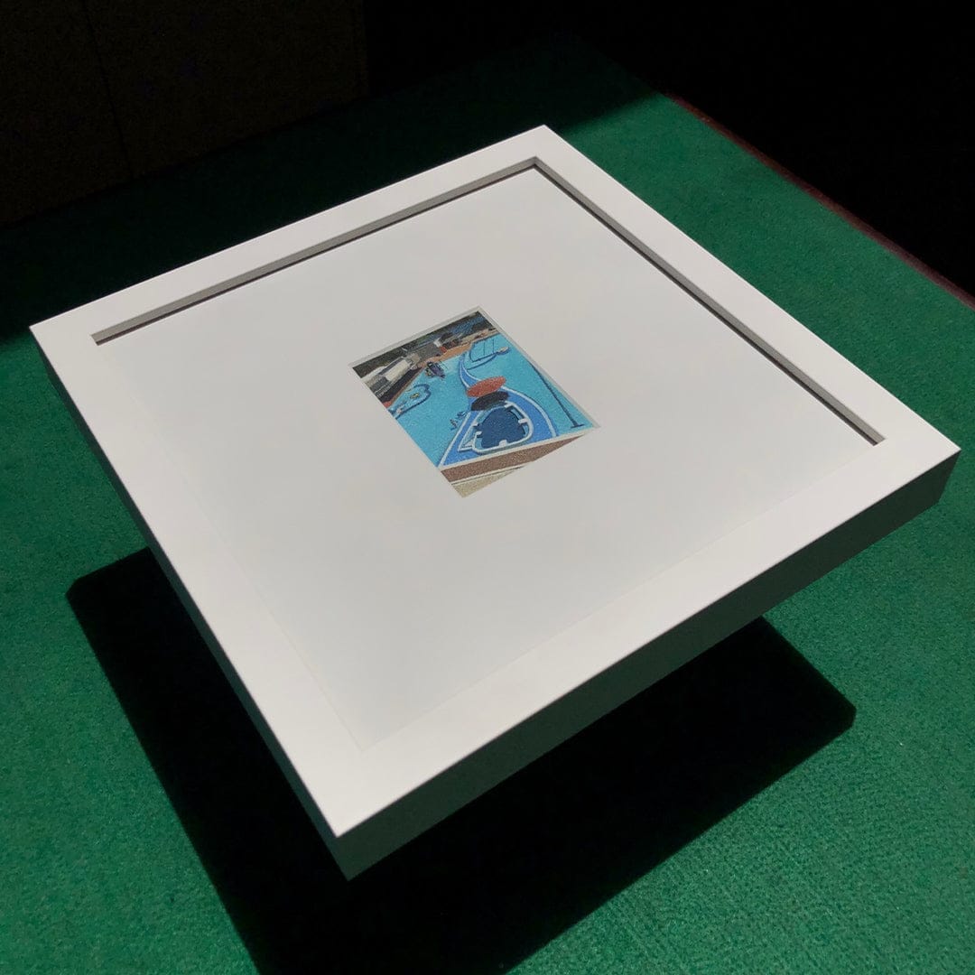 Surprised pool, Parnell Baths Original Painting by Alex Scott