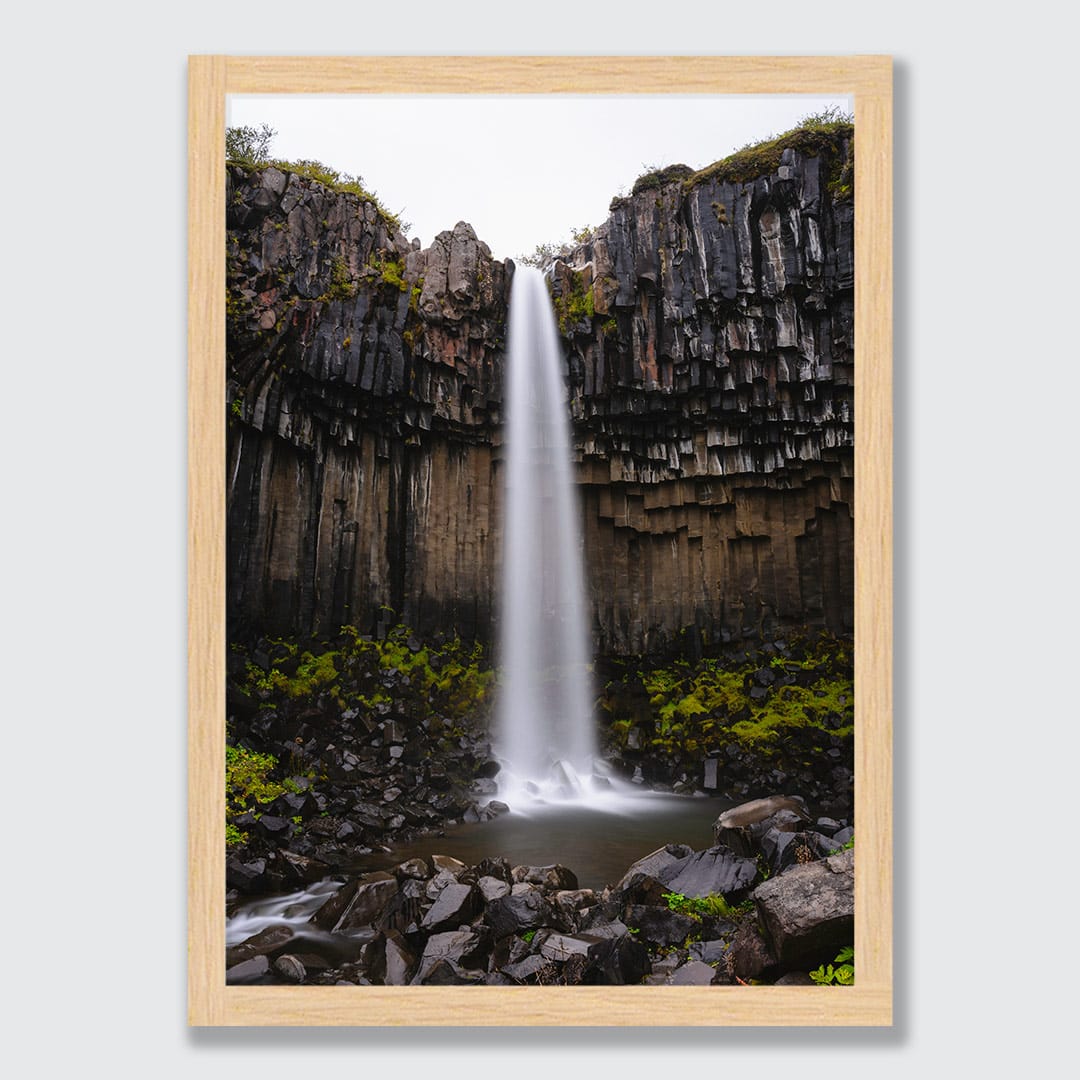 Svartifoss Waterfall Photographic Print by Emma Willetts