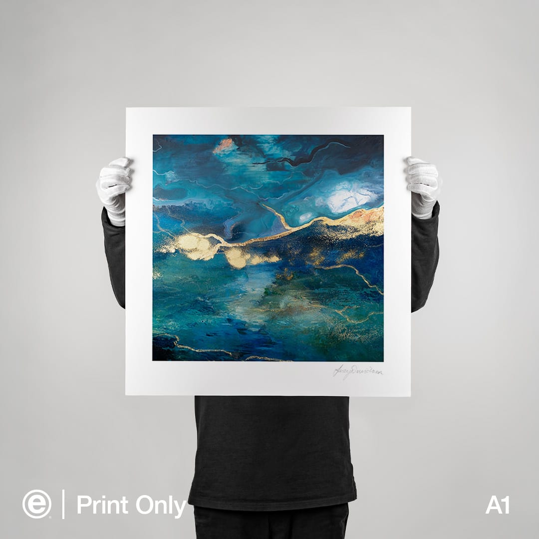 Swell Art Print by Lucy Davidson