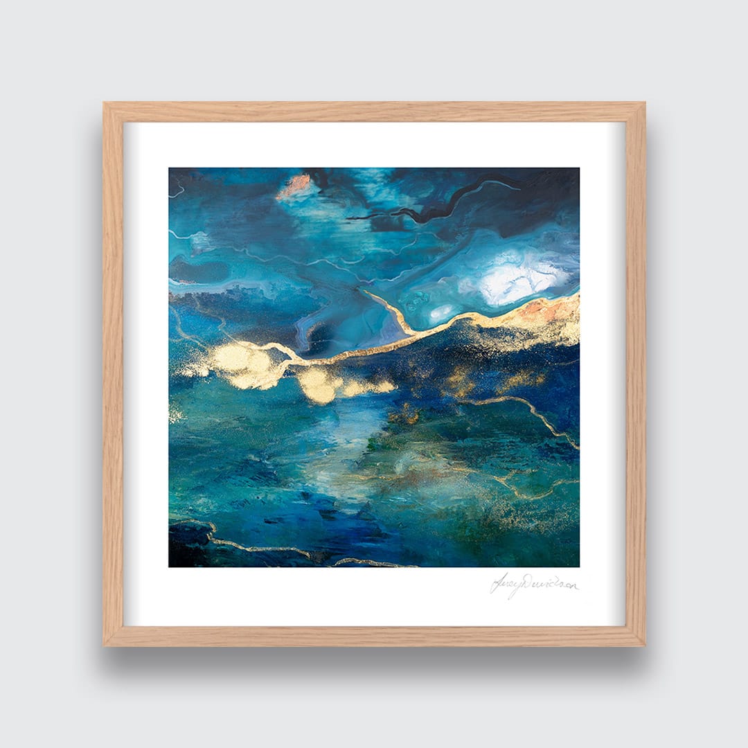 Swell Art Print by Lucy Davidson