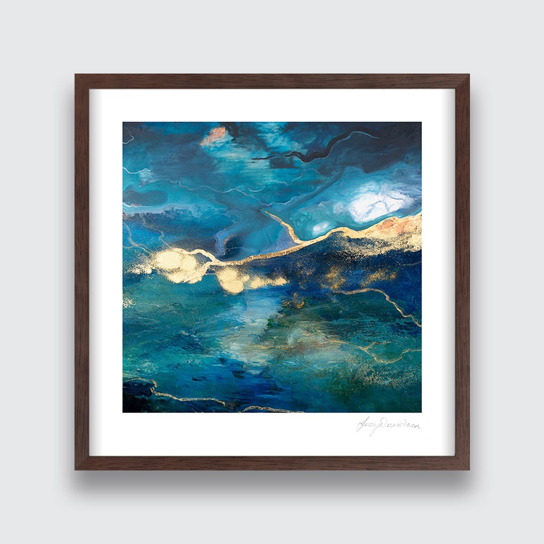 Swell Art Print by Lucy Davidson