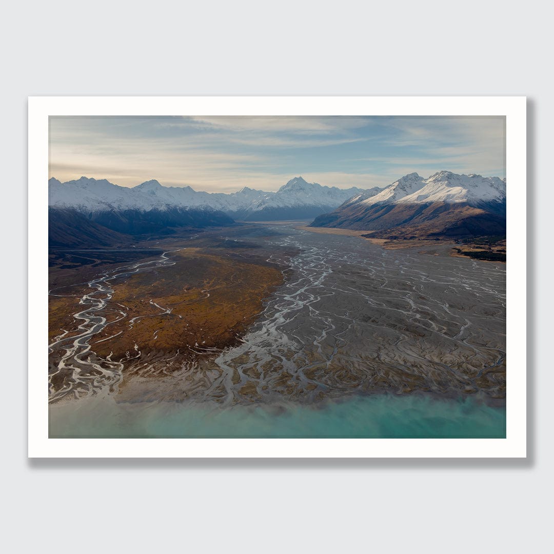 Tasman River Glow Photographic Print by Emma Willetts