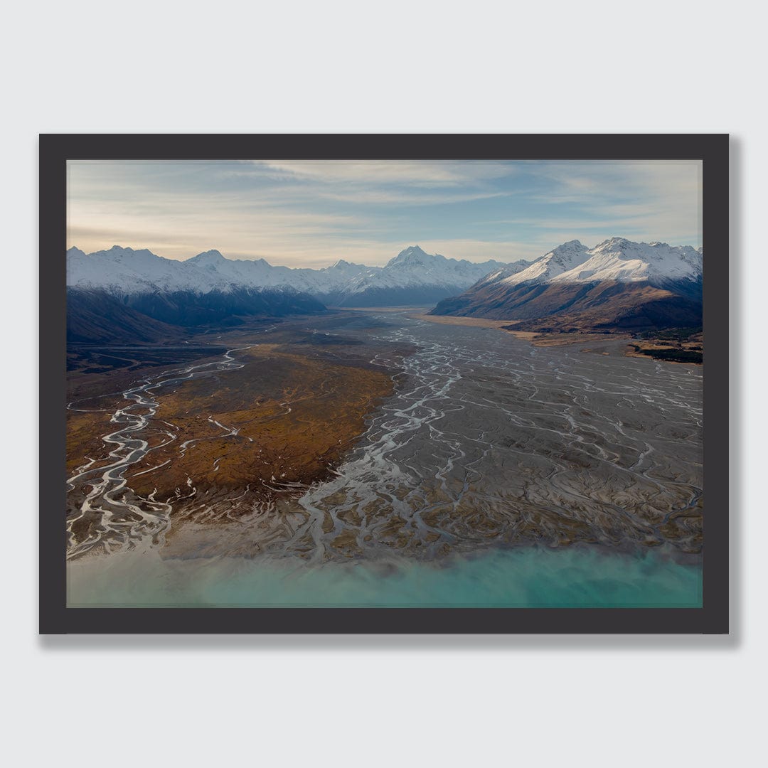 Tasman River Glow Photographic Print by Emma Willetts