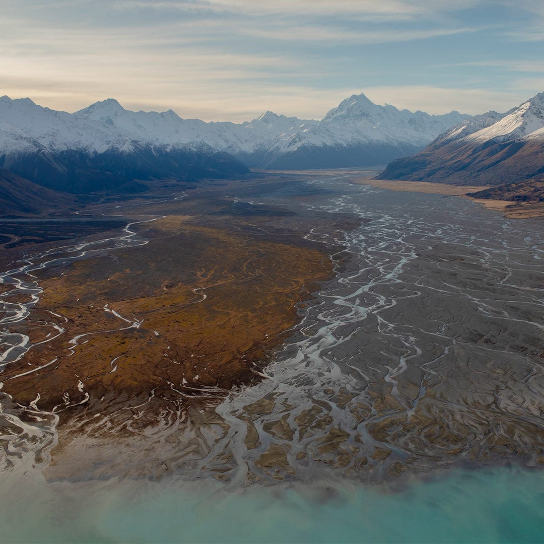 Tasman River Glow Photographic Print by Emma Willetts