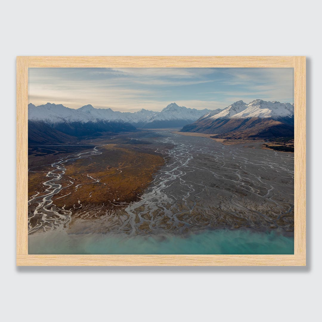 Tasman River Glow Photographic Print by Emma Willetts