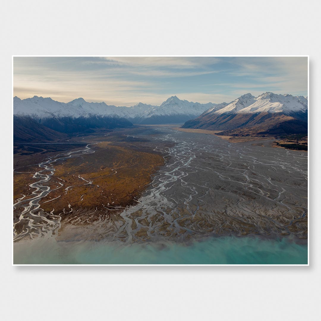 Tasman River Glow Photographic Print by Emma Willetts