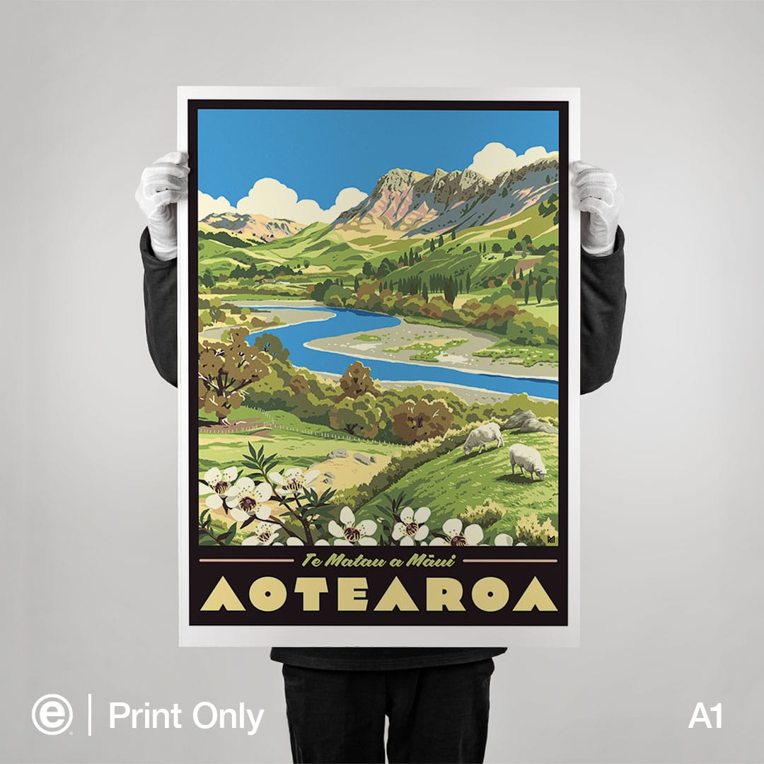 Te Matau a Māui Art Print by Ross Murray