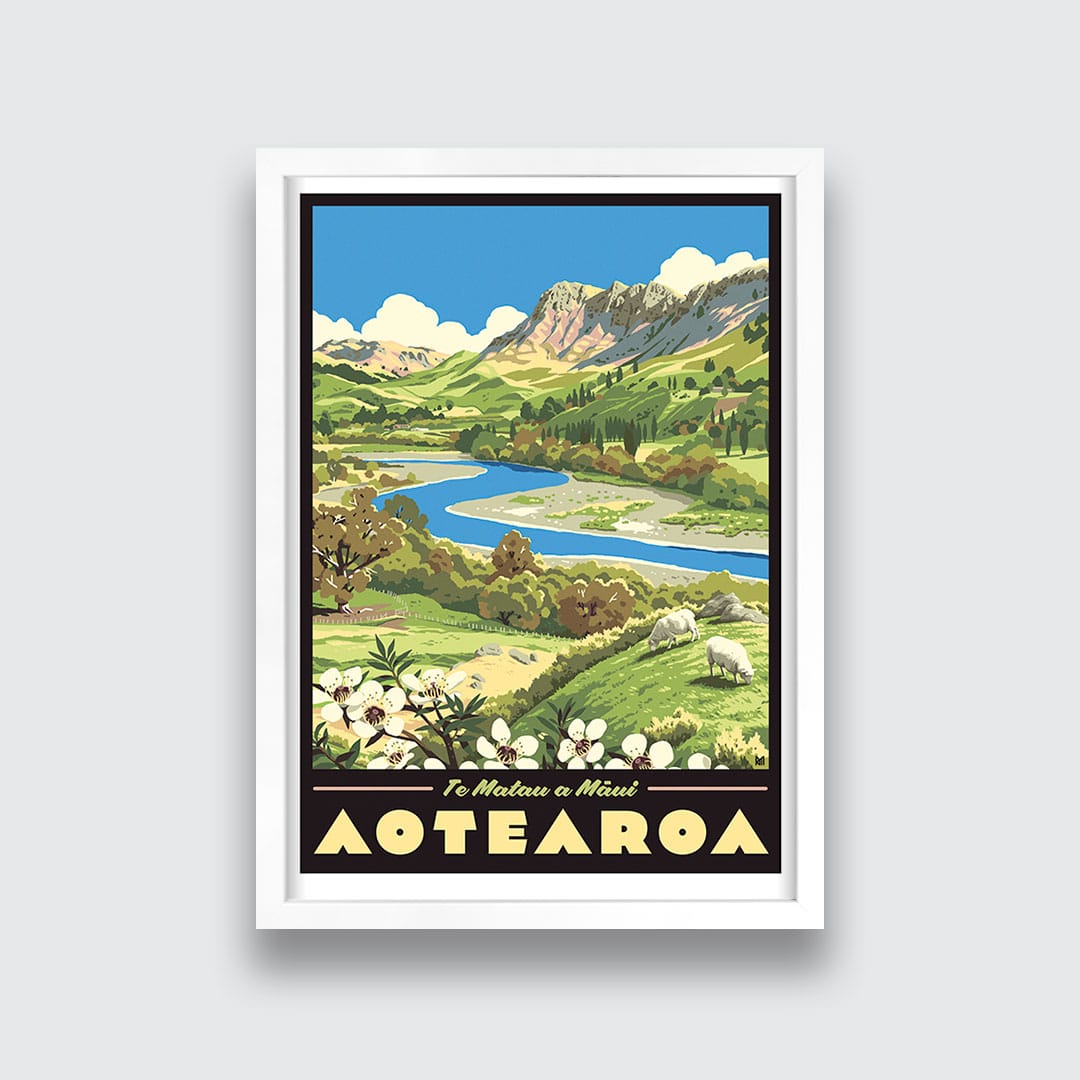 Te Matau a Māui Art Print by Ross Murray