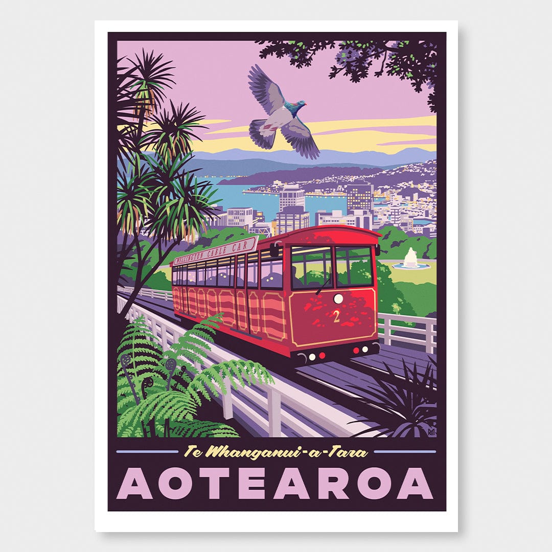 Te Whanganui a Tara Art Print by Ross Murray