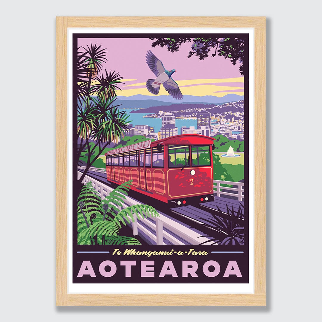 Te Whanganui a Tara Art Print by Ross Murray