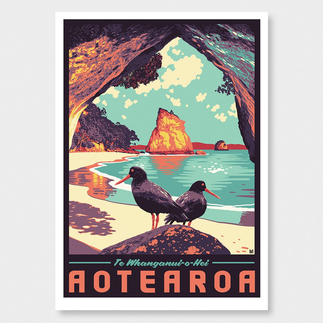 Te Whanganui o Hei Art Print by Ross Murray