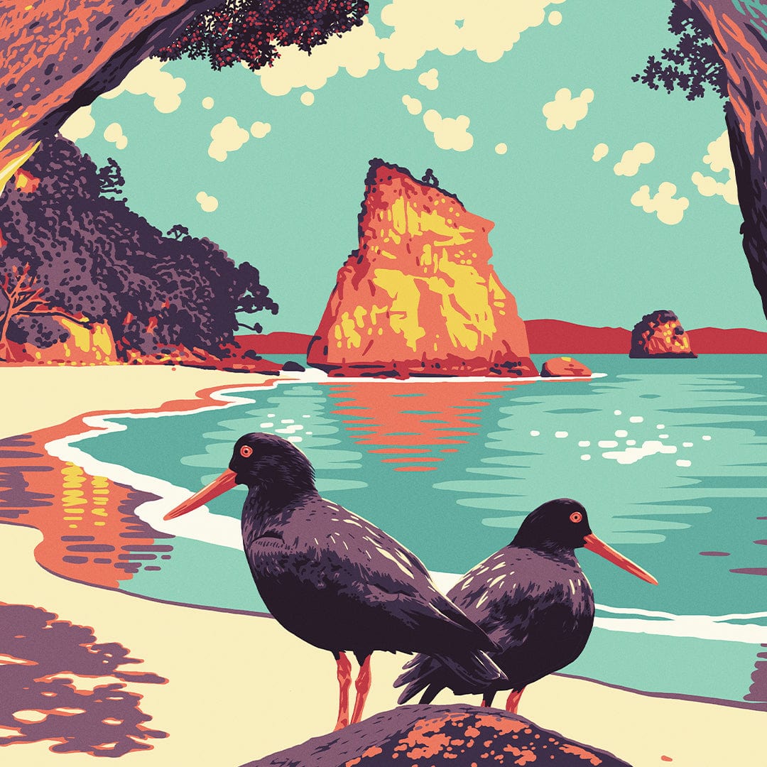 Te Whanganui o Hei Art Print by Ross Murray